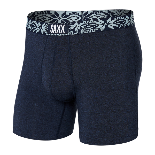 Saxx Vibe Boxer - Black Love Doodles - Size X-Small – Sheer