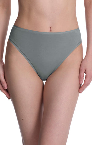 Natori Bliss Bare Cotton High Cut Brief #772346