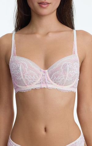 whipped cream/pink lilac