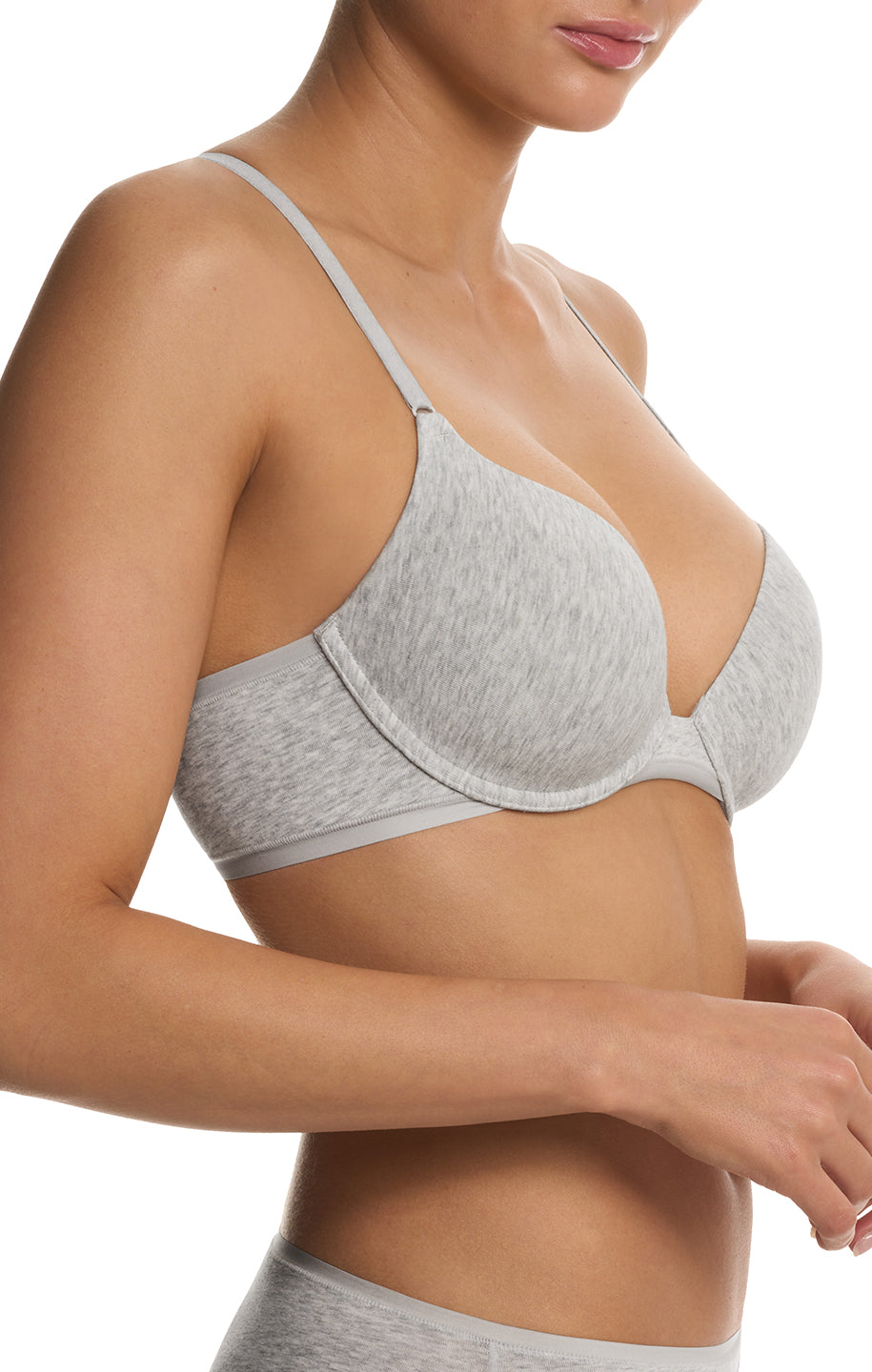 Natori Bliss Cotton Convertible T-Shirt Bra #721346