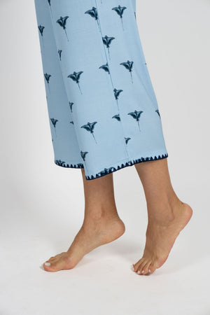 Aspen Dream Cute Stitching Cropped Pajama #CUTECROPPJ