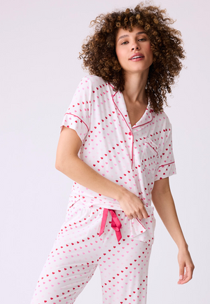 PJ Salvage Day Dreams Short Sleeve Pajama Set #RRDDT