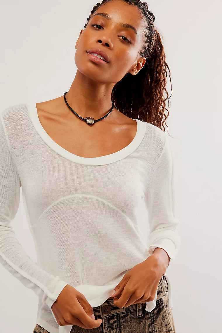 Free People CABIN FEVER LAYERING TOP #OB1784313