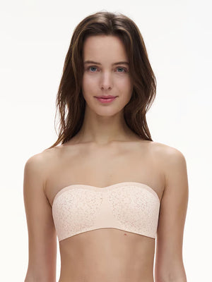 Chantelle Norah Lace Bandeau Strapless Bra #C13FMK