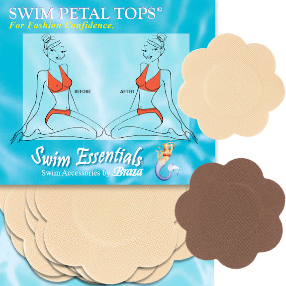 Braza Swim Petal Tops - Disposable  Nipple Covers #11431