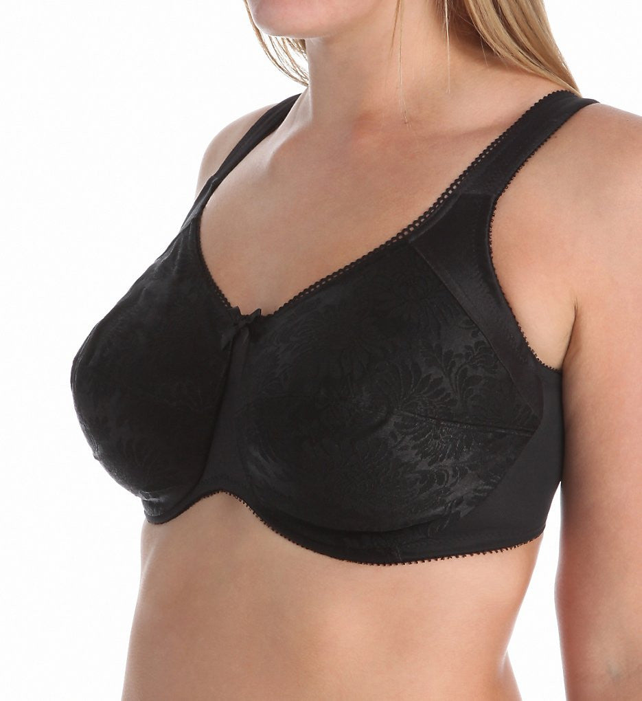 Aviana Smooth Floral Jacquard Underwire Bra #2453