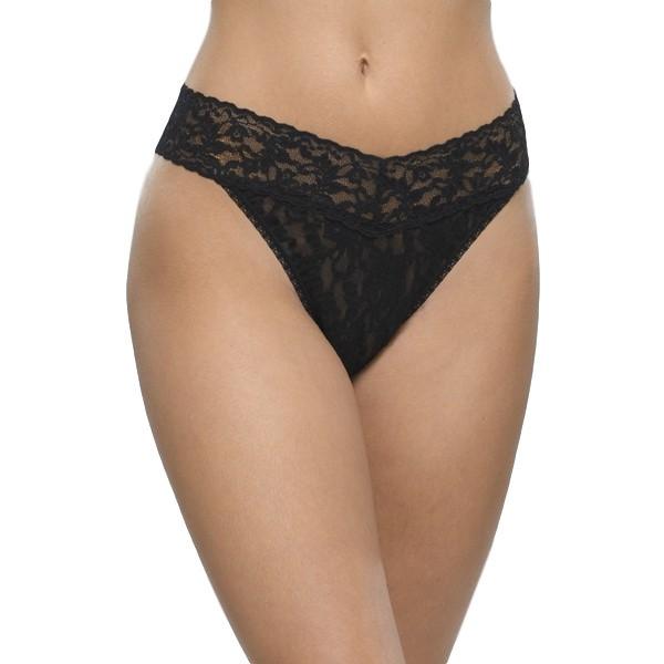 Hanky Panky Original Stretch Signature Lace Thong 4811 - In the Mood  Intimates