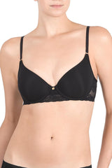 Natori Women's Bliss Perfection Contour Soft Cup Bra, Black, 30A at   Women's Clothing store