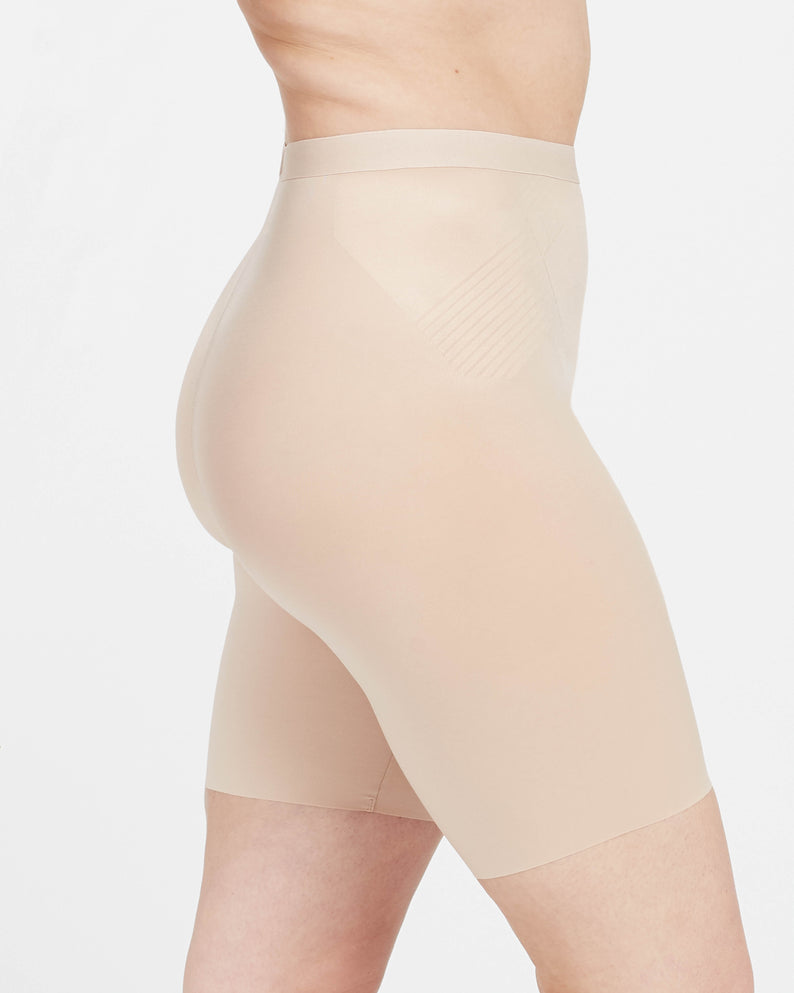 Spanx Mid-Thigh Short - Nude