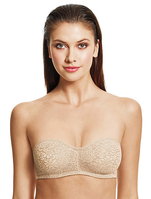 Wacoal Halo Lace Strapless Bra Nude
