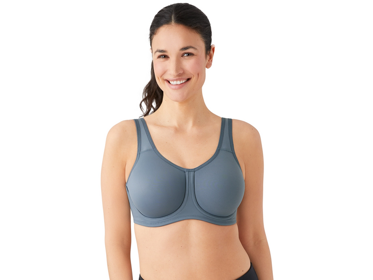 Smart & Sexy Push Up Bra 34B 36A Underwire Satin Padded Cup Adjustable Gray