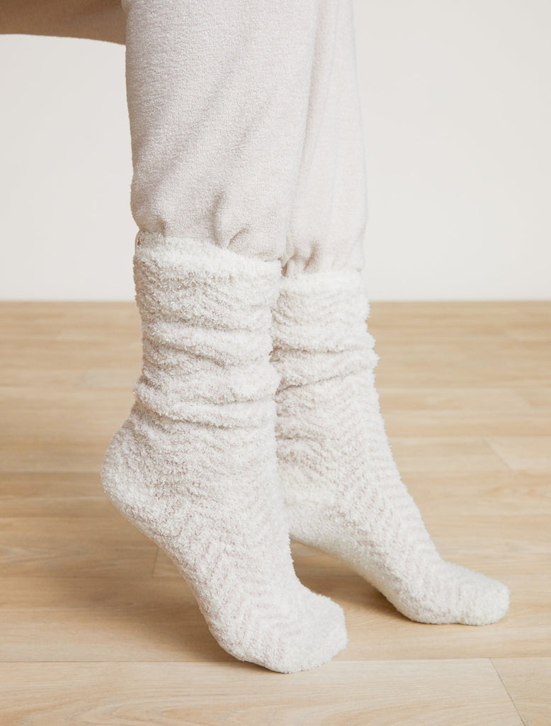 Barefoot Dreams Cozychic Herringbone Socks #BDWCC20711