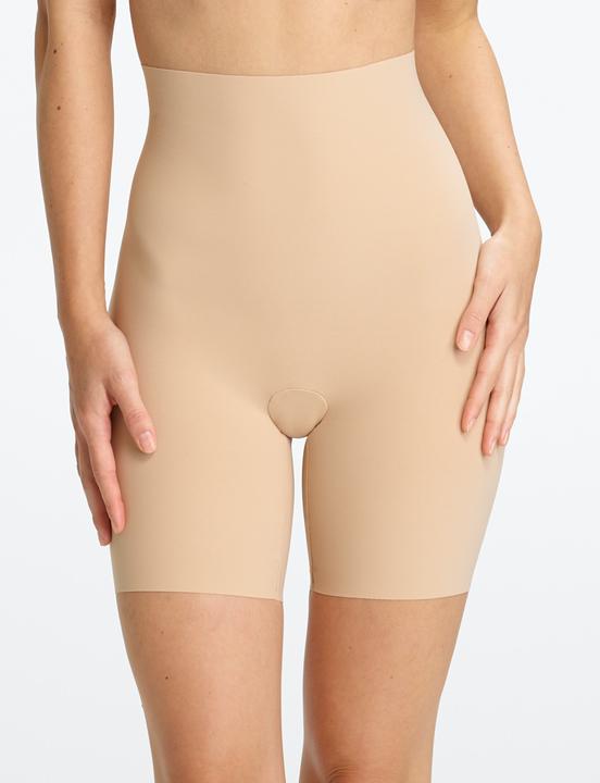 Womens SPANX beige Suit Your Fancy Plunge Mid-Thigh Bodysuit