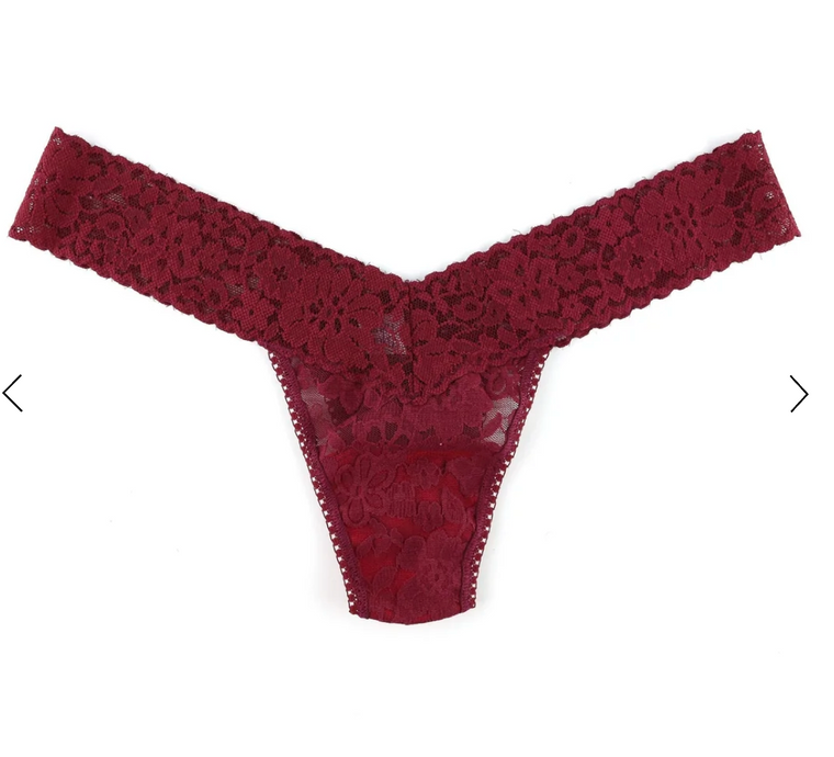 Hanky Panky Daily Lace Low Rise Thong #771001