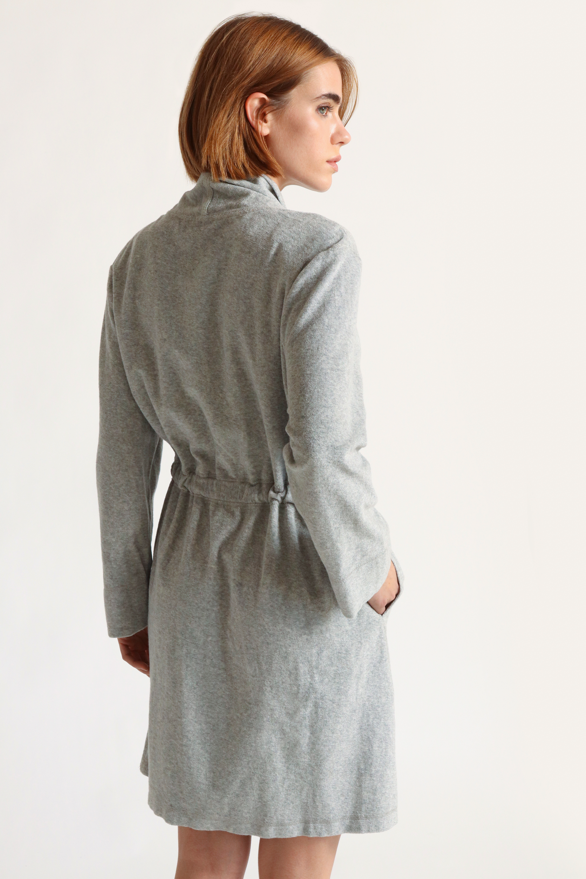 Skin Worldwide Organic Cotton Microterry French Terry Robe #OMT80