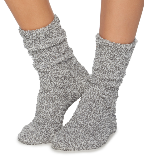 Barefoot Dreams Socks in Gray — The Basketry by Phina