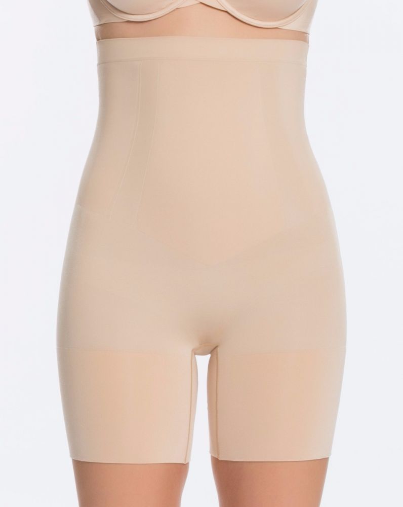 Spanx On Core Sculpt High Waist Mid Thigh Short Shapewear Tummy New SS1915  7D
